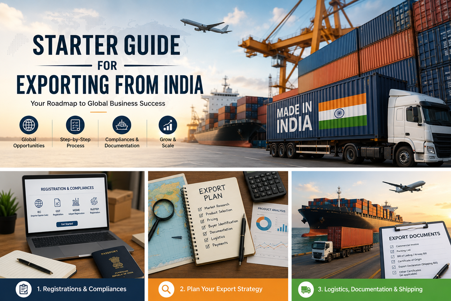 Starter Guide for Exporting from India