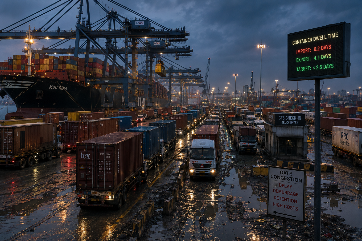 India’s Port & CFS Bottleneck
