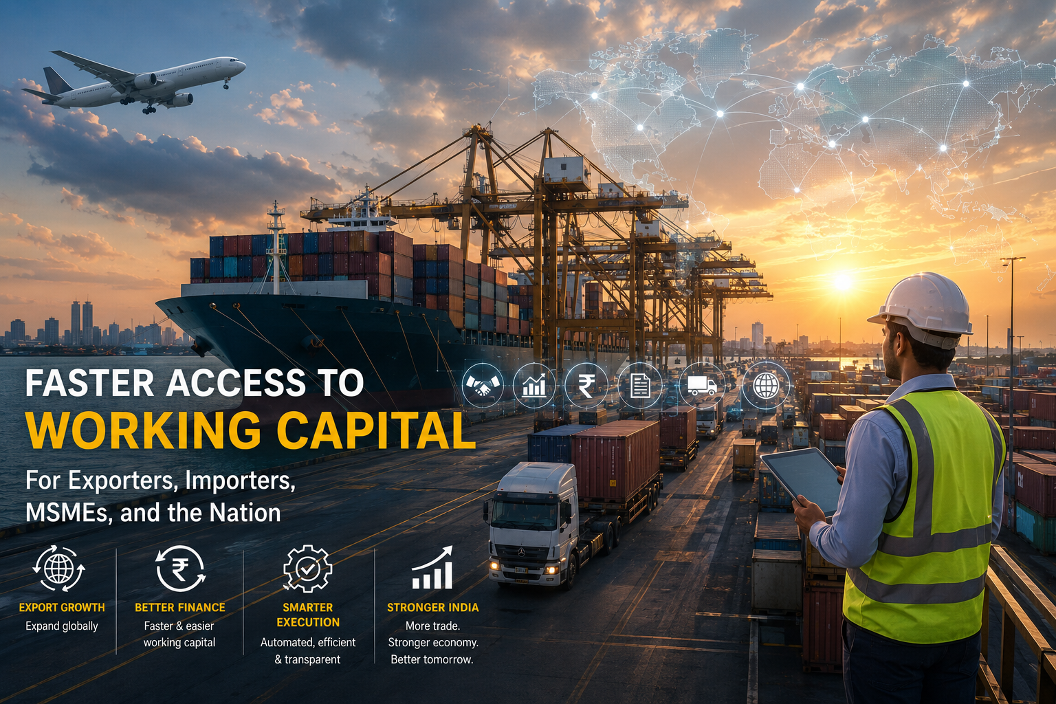 Faster acess to working capital